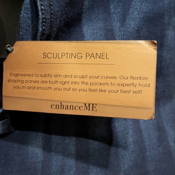 NWT 7 For All Mankind Jen7 Ankle Skinny darkwash sculpting stretch denim… - Picture 3 of 8